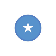 Obraz premium somali flag icon vector