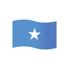 somali flag icon vector