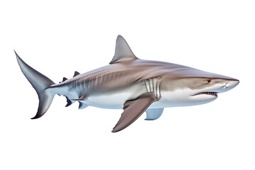 Shark . Animal on isolated chroma key background - obrazy, fototapety, plakaty