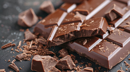 close up of chocolate 