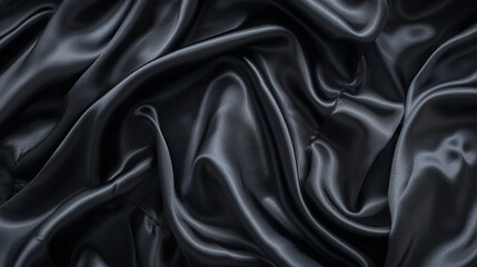 Obraz premium Black and Charcoal silk background