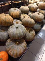 pumpkins for sale at the market