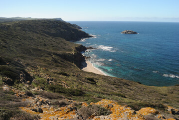 La spiaggia di Rena Maiore sulla costa della Nurra