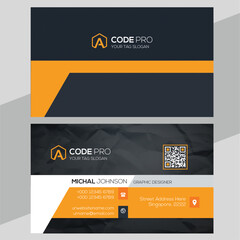 Modern Unique Business Card Design Template