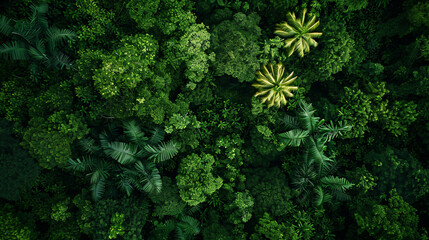 Obraz premium green leaves background