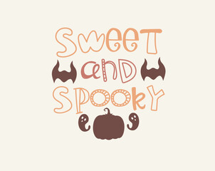 Halloween t-shirt design vector graphic, Halloween, happy Halloween vector, pumpkin, witch, spooky, ghost, funny Halloween t-shirt quotes, Cut File