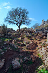 Parque natural el Torcal de Antequera Málaga