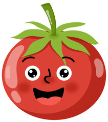 red tomato cartoon