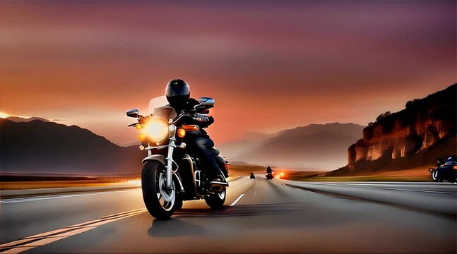 The freedom of cruising down the open road on a motorcycle, the wind in your hair and the rumble of the engine beneath you