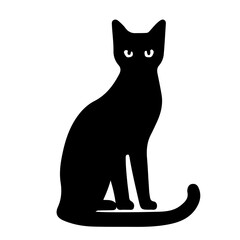 black cat silhouette