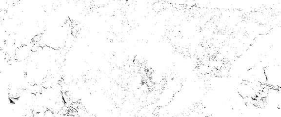 Vector grunge texture overlay with rough scratch grunge background, black and white rough vintage distress background.