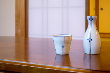 和室と日本酒