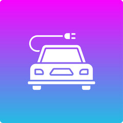 Electric Car Icon