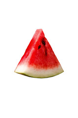 watermelon isolated slice