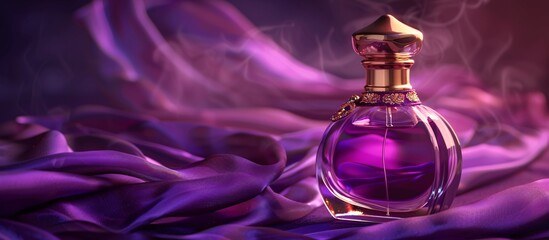 Obraz na płótnie Canvas Purple Perfume A Scent of Love and Passion Generative AI