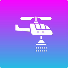 Firefighter Helicopter Icon