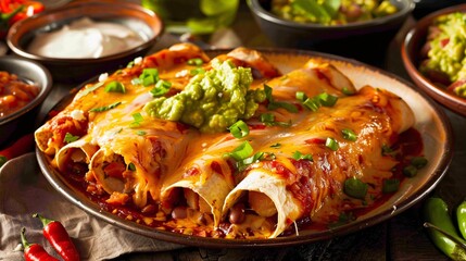 Satisfy Your Cravings with a Delicious Chicken Enchilada Generative AI