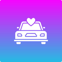 Wedding Car Icon