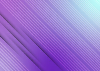 Modern style minimal line purple pattern presentation background