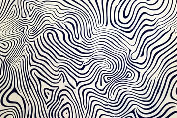 Abstract thin line psychedelic halftone pattern - obrazy, fototapety, plakaty