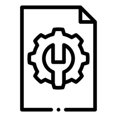 configuration data icon