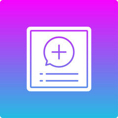 Obraz premium Medical App Icon