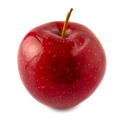 Red apple isolated on white background. With clipping path.