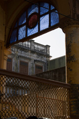 Khambhat, Gujarat / India - January 9, 2011 : View of the building architecture.