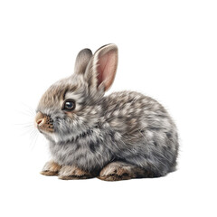 Obraz premium rabbit isolated on white