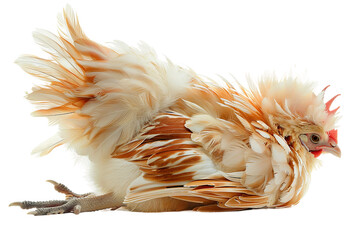 rooster isolated on white background