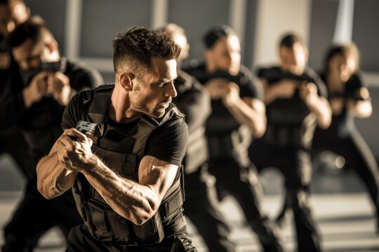 Self-Defense Krav Maga Training Session