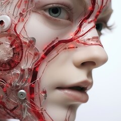 Explore the intricacies of skin layers through a robotic lens