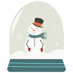Winter Snow Globe