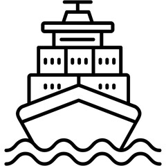 Freight Shipping Icon