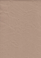 Crumbled Craft Paper Texture Background
