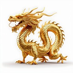 Fototapeta premium chinese dragon statue