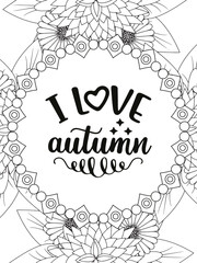  Motivational Quotes Coloring Book Pages Motivational Quotes for  Relaxation and Stress Relief on Flowers Patterns
