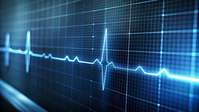 close up image of electrocardiography