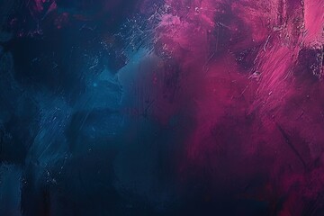 Dark background pink blue neon borders, grungy sprayed paint texture, wide banner design background