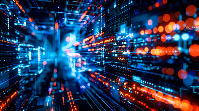 Abstract technology background