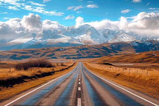 aesthetic road trip background wallpaper
