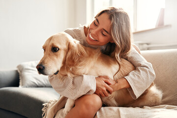 Woman at home