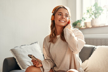 Woman at home