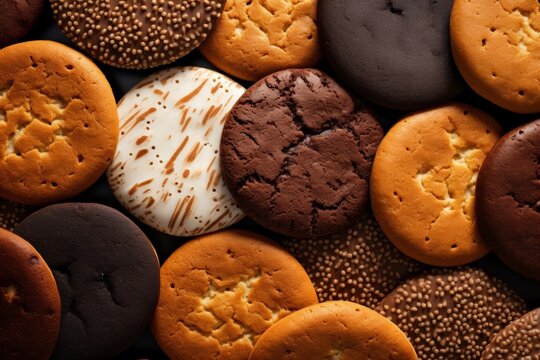 Assorted Sweet Cookie Collection in High Resolution