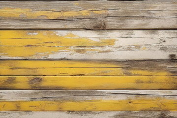 yellow and white and brown and dirty weathered used old wood wall wooden plank board texture background