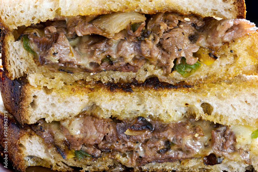 Canvas Prints steak sandwich