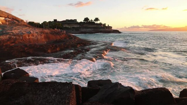 Sunset at rocks