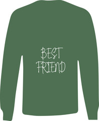 Creative vector of t-shirt design