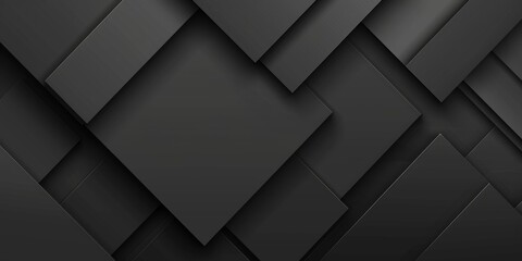 A black and white image of squares and rectangles - stock background. - obrazy, fototapety, plakaty