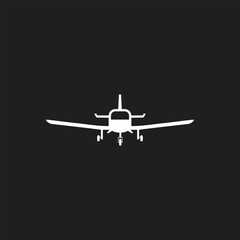 Plane icon vector for web and mobile app. Airplane sign and symbol. Flight transport symbol. Travel sign. aeroplane